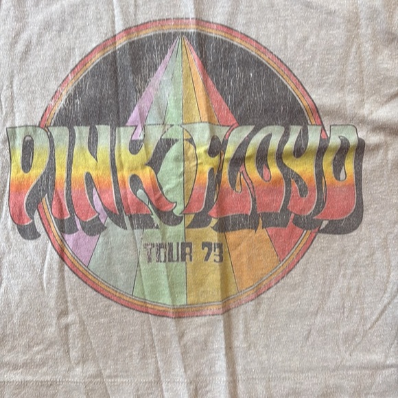 Teen Pink Floyd cropped T-shirt - Picture 2 of 3